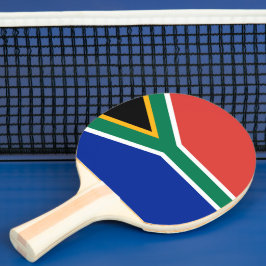 Zuid-Afrikaanse vlag Tafeltennisbatje