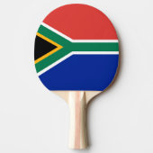 Zuid-Afrikaanse vlag Tafeltennisbatje (Voorkant)