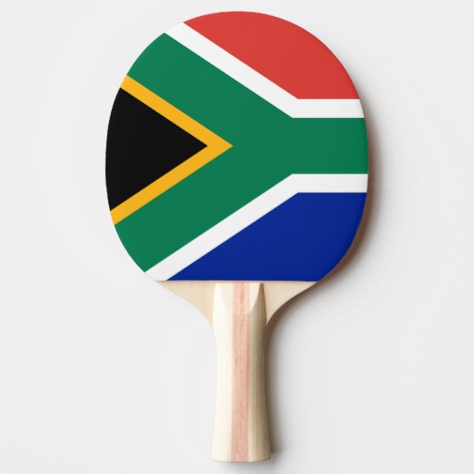 Zuid-Afrikaanse vlag Tafeltennisbatje (Voorkant)