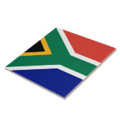 Zuid-Afrikaanse vlag Tegeltje (Zijkant)