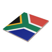 Zuid-Afrikaanse vlag Tegeltje (Zijkant)