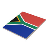 Zuid-Afrikaanse vlag Tegeltje (Zijkant)