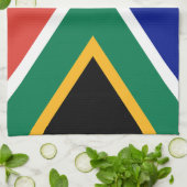 Zuid-Afrikaanse vlag Theedoek (Gevouwen)