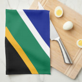 Zuid-Afrikaanse vlag Theedoek (Quarter Fold)