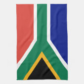 Zuid-Afrikaanse vlag Theedoek (Verticaal)