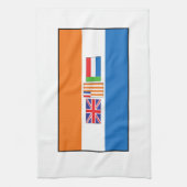 Zuid-Afrikaanse vlag Theedoek (Verticaal)