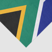 Zuid-Afrikaanse vlag Tissuepapier (Detail)