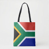 Zuid-Afrikaanse vlag Tote Bag (Voorkant)