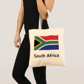 Zuid-Afrikaanse vlag Tote Bag (Voorkant (product))