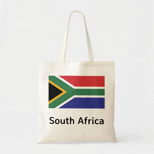 Zuid-Afrikaanse vlag Tote Bag (Voorkant)