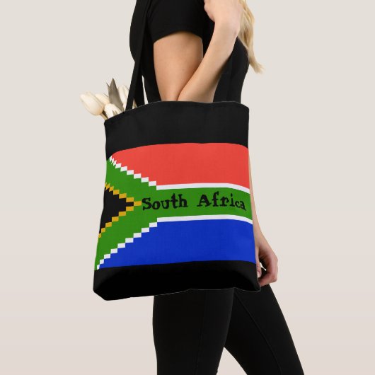 Zuid-Afrikaanse vlag Tote Bag (Dichtbij)