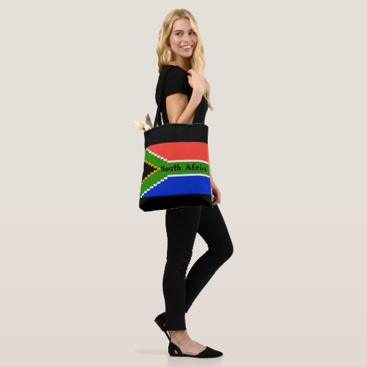 Zuid-Afrikaanse vlag Tote Bag (Op model)