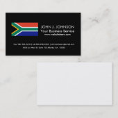 Zuid-Afrikaanse vlag Visitekaartje (Voorkant / Achterkant)