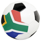 Zuid-Afrikaanse vlag Voetbal (Drie kwart)