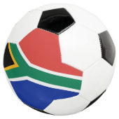 Zuid-Afrikaanse vlag Voetbal (Drie kwart)
