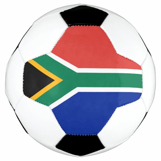 Zuid-Afrikaanse vlag Voetbal (Voorkant)