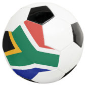 zuid - afrikaanse vlag voetbal (Drie kwart)
