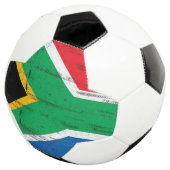 Zuid-Afrikaanse vlag Voetbal (Drie kwart)