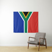 Zuid-Afrikaanse vlag Wandkleed (In Situ (horizontaal))