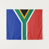 Zuid-Afrikaanse vlag Wandkleed (Voorkant (horizontaal))