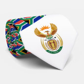 Zuid-Afrikaanse Vlag & Wapen, Zuid-Afrika Stropdas (Opgerold)