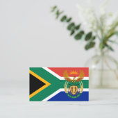 Zuid-Afrikaanse Vlag & Wapen, Zuid-Afrika Visitekaartje (Staand voorkant)
