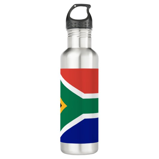 Zuid-Afrikaanse vlag Waterfles (Voorkant)