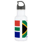 Zuid-Afrikaanse vlag Waterfles (Achterkant)