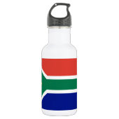 Zuid-Afrikaanse vlag Waterfles (Voorkant)