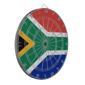 Zuid-Afrikaanse vlag Zuid-Afrika Dart Board Dartbord (Voorkant Links)
