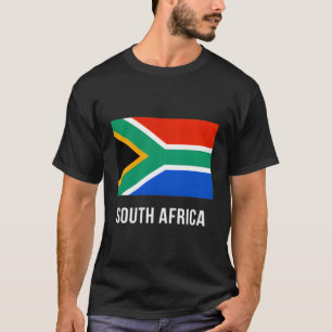 Zuid-Afrikaanse vlag Zuid-Afrika T-shirt