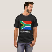 Zuid-Afrikaanse vlag Zuid-Afrika T-shirt (Voorkant volledig)