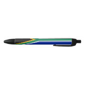 Zuid-Afrikaanse vlag Zwarte Inkt Pen (Bodem)