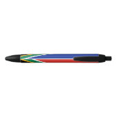 Zuid-Afrikaanse vlag Zwarte Inkt Pen (Achterkant)