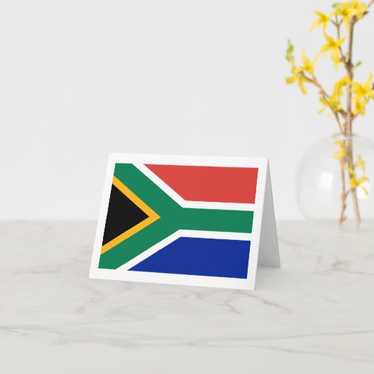 Zuid-Afrikaanse vlaggeenkaarten Kaart (Gele Bloem)