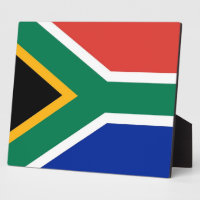 Zuid-Afrikaanse vlaggenPlaque