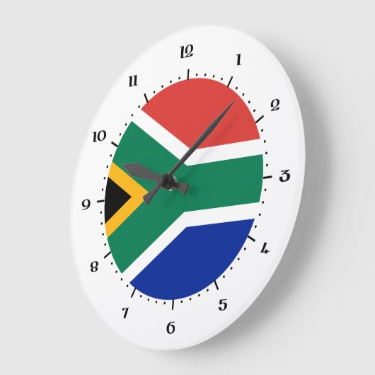 Zuid-Afrikaanse vlagwandklokken Grote Klok (Hoek)