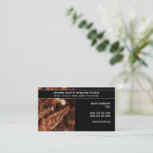 Zuid-Afrikaanse voedselwinkel | PERSONEELSEL Visitekaartje (Staand voorkant)