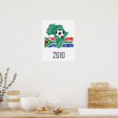 Zuid-Afrikaanse Voetbal Poster (Keuken)