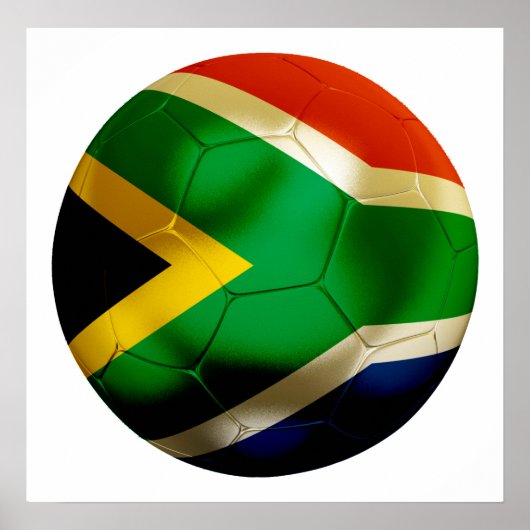 Zuid-Afrikaanse wereld Poster (Voorkant)