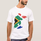 Zuid-Afrikaanse zegel T-shirt (Voorkant)