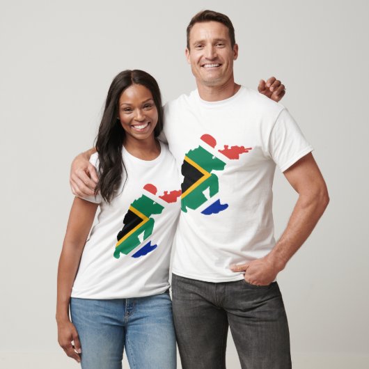 Zuid-Afrikaanse zegel T-shirt (Unisex)