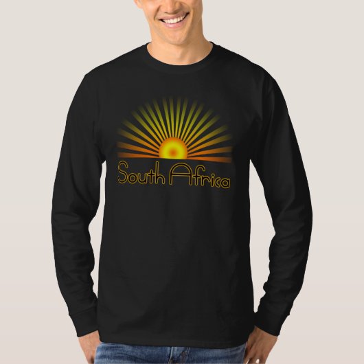 Zuid-Afrikaanse zonnehoes T-shirt (Voorkant)