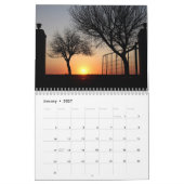 Zuid-Afrikaanse Zonsondergangen Kalender (Jan 2027)