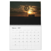 Zuid-Afrikaanse Zonsondergangen Kalender (Feb 2027)