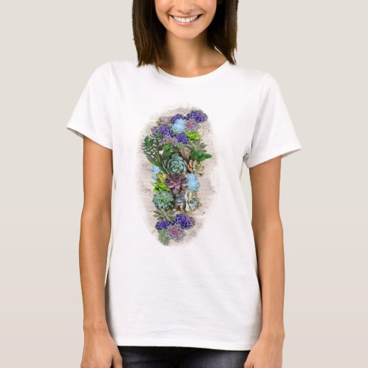 Zuid-Afrika's Succulenten T-shirt (Voorkant)
