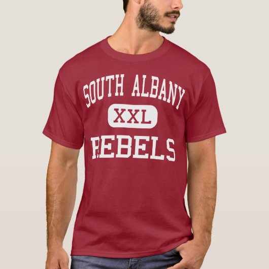 Zuid-Albany - Rebellen - Hoogland - Albany Oregon T-shirt (Voorkant)