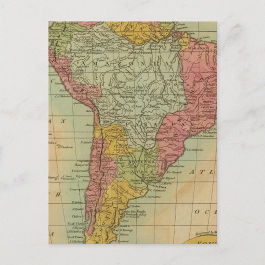 Zuid - Amerika 11 Briefkaart (Voorkant)