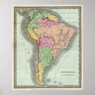 Zuid - Amerika 13 Poster