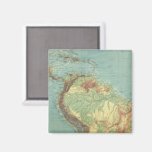 Zuid - Amerika 14 Magneet (Voorkant / Achterkant)